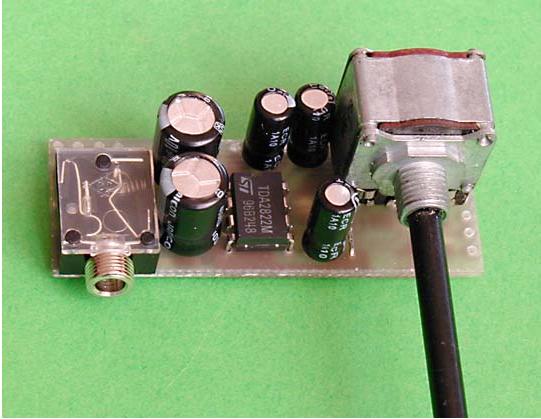 Miniature Audio Amp Miniature Audio Amp