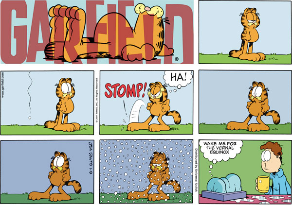 Garfield Laughing