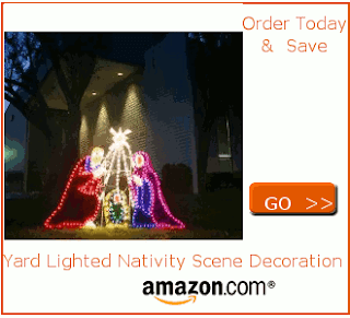christmas presents yard lighted nativity scene decoration lighted nativity scene for yard
