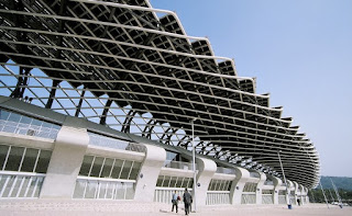 Solar stadium in taiwan