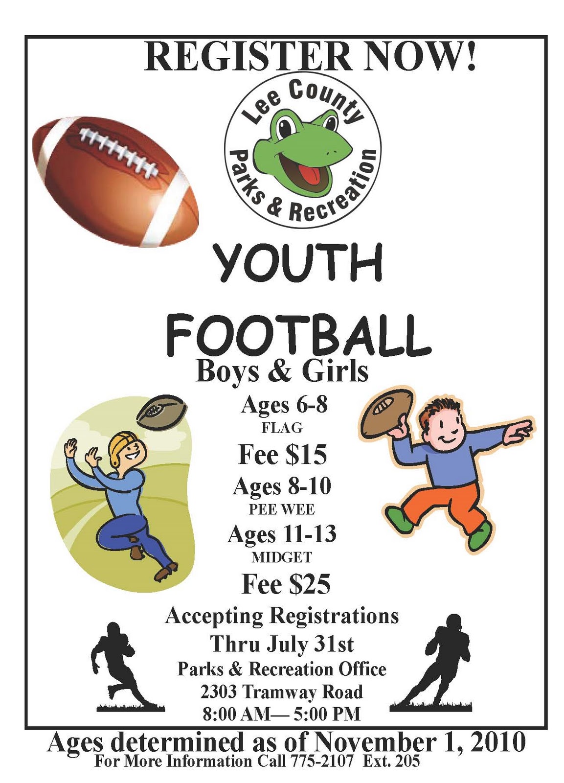 flag football flyer templates youth football schedule template