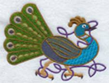 Traditional Irish Peacock