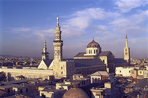 The Great Mosque of Damascue