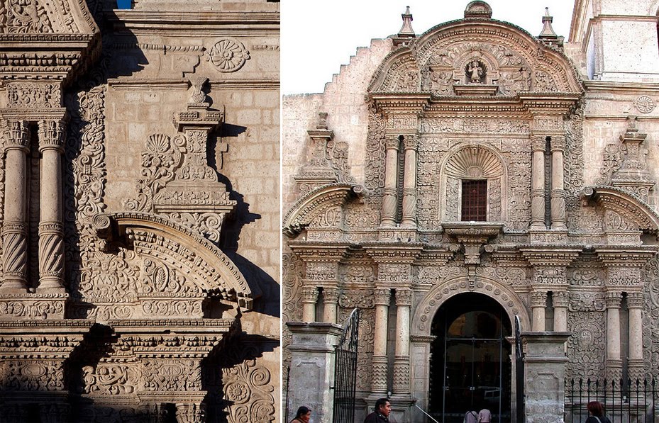 Mi Moleskine Arquitectónico IGLESIA DE LA COMPANÍA, AREQUIPA