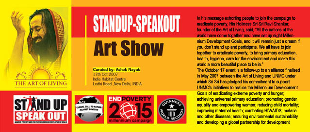 STAND UP-SPEAK OUT artshow