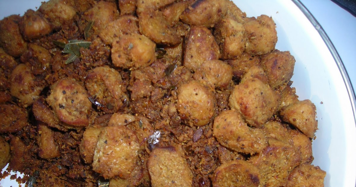 Viji's online diary Soya Wadi Roast