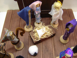christmas clothespin nativity scene craft idea