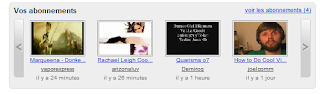 YouTube vos abonnements