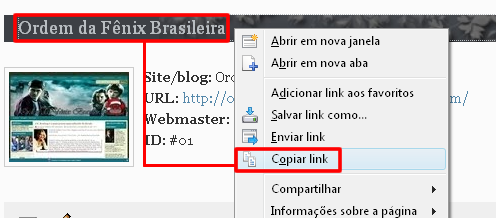 'Top Sites OFB': Como posso divulgar a participação do meu site? #1 'Top Sites OFB': Como posso divulgar a participação do meu site? #1