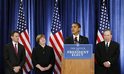 Electo presidente de EEUU, Barack Obama, negocia con el Capitolio