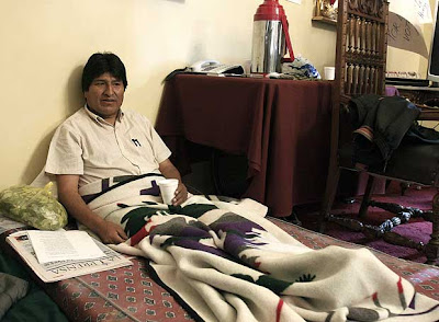 La última bufonada de Evo Morales: se pone en huelga de hambre