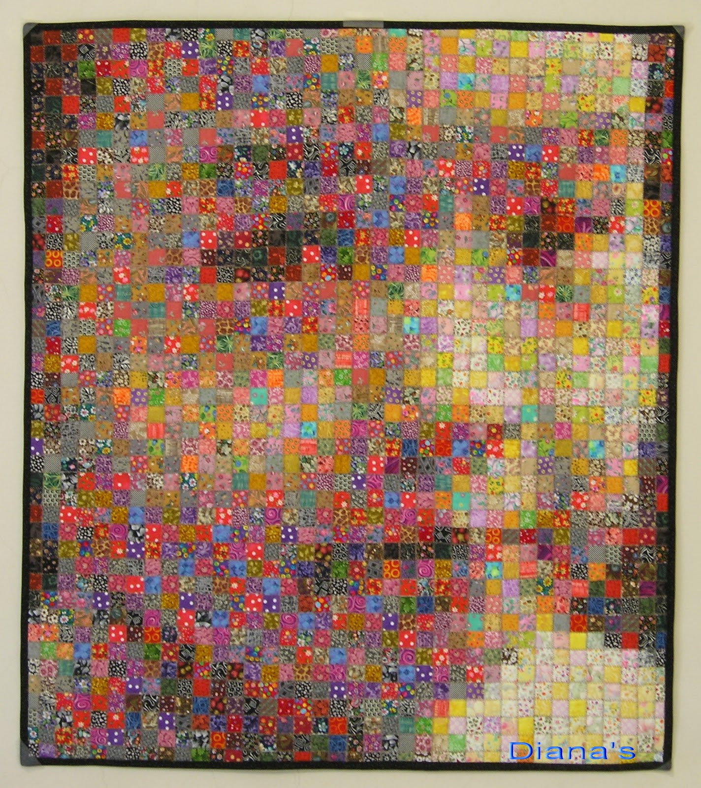 Creations by Diana Fabric Mosaic Quilt