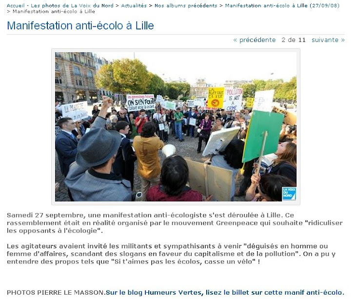 Manif anti-écolo