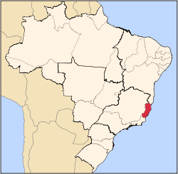 Map of Brazil