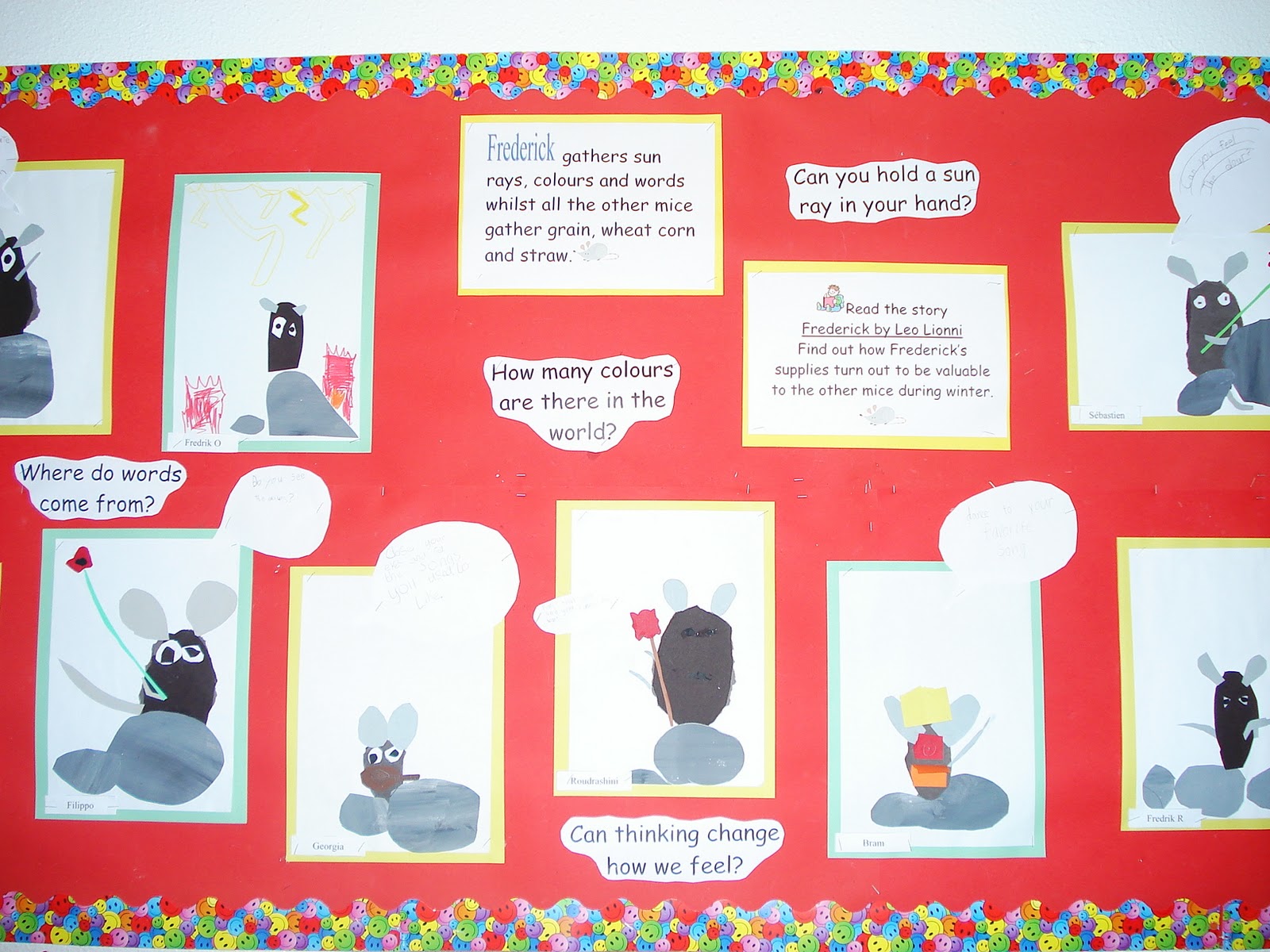 a faithful attempt Frederick the Mouse Collage