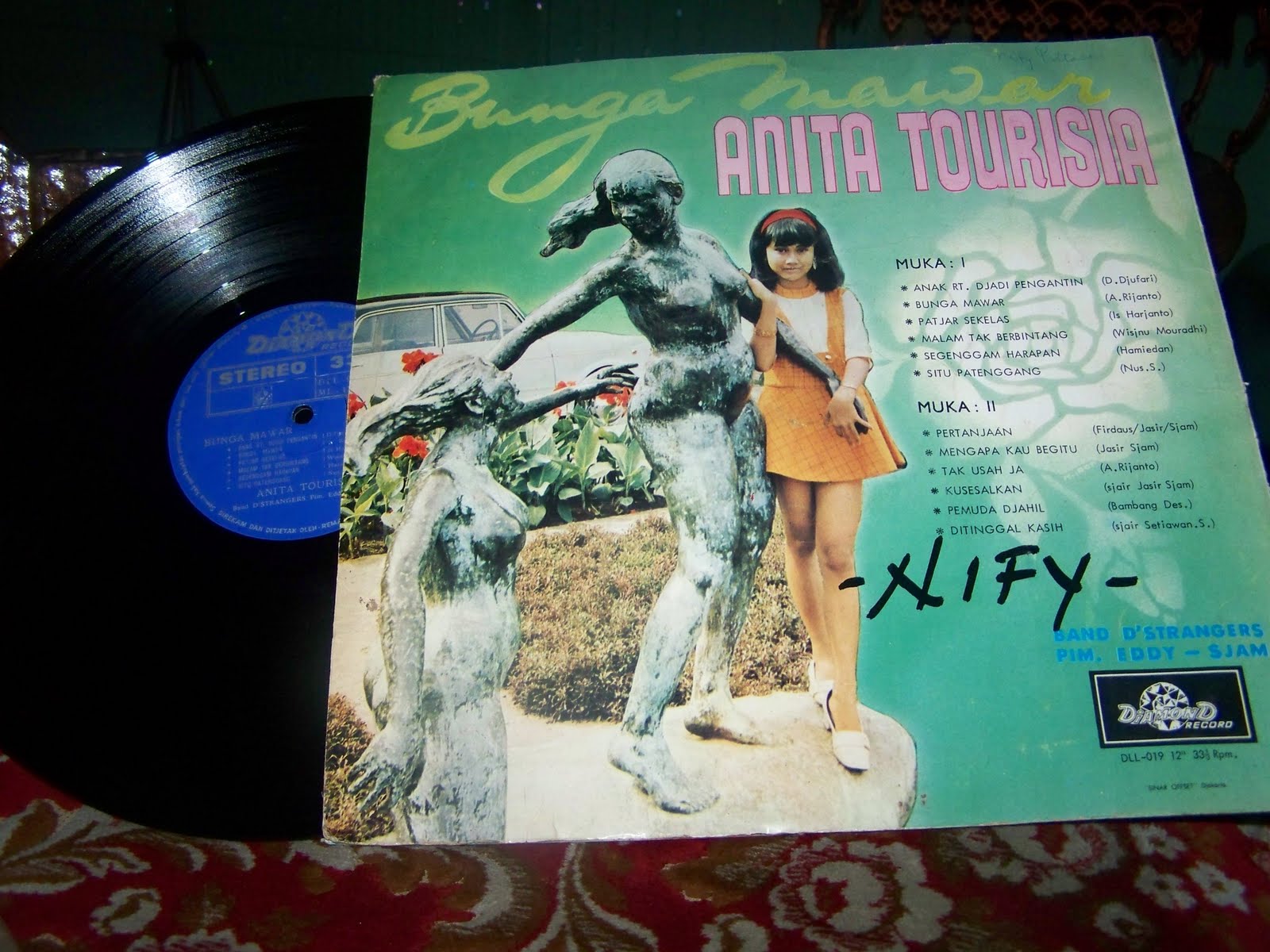 Musi Antik: anita tourisia, bunga mawar