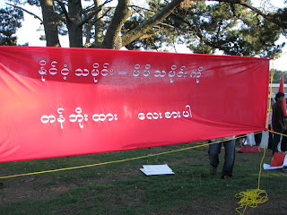 Burmese Communities in 14 cities and towns from US condemned Regime's 2010 Election