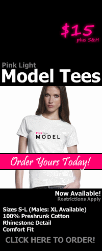 The Pink Light Model Tees