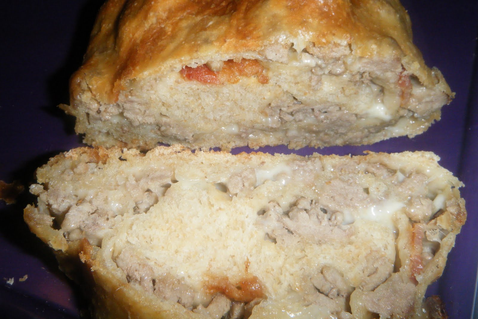 Out Of The Box Into The Kitchen Bacon Cheeseburger Roll up