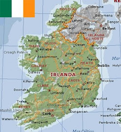 Mapa Irlanda