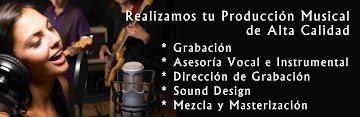 GRABACION Y PRODUCCION MUSICAL