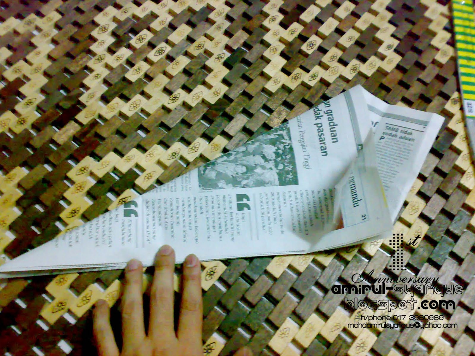 gubahan telekung sembahyang