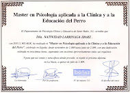 Master Psicología canina