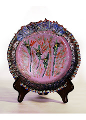 Hand Painted (acrylic) on Clay