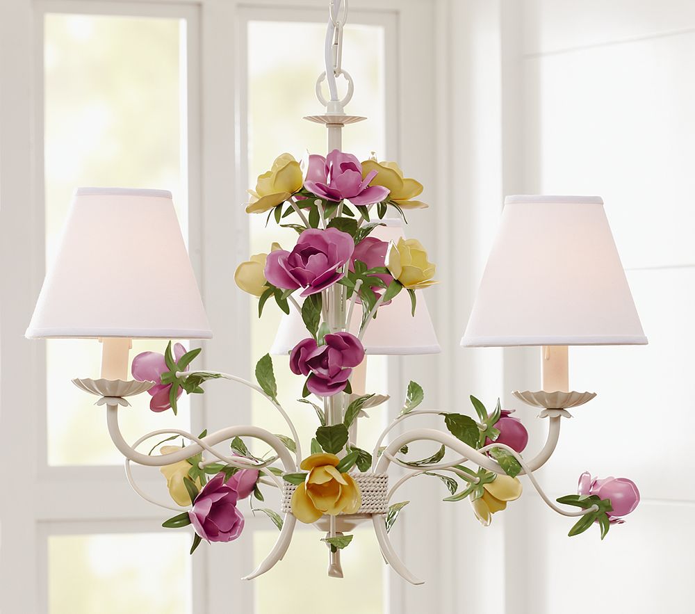 Sarah Smiles Hailey Antique Flower Chandelier Hailey Antique Flower Chandelier
