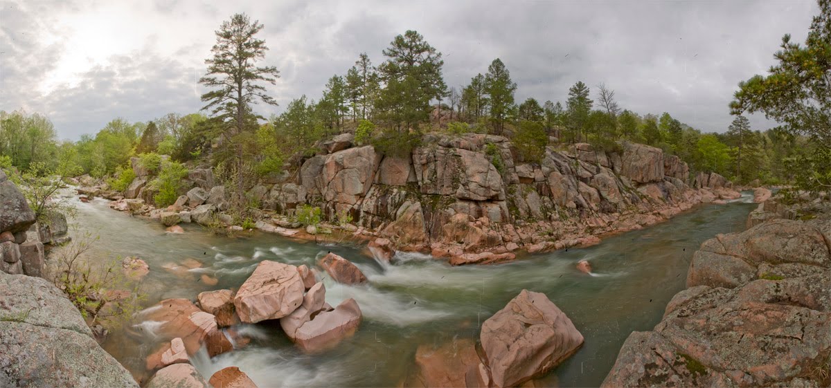 missouri nature photography Castor River Panorama