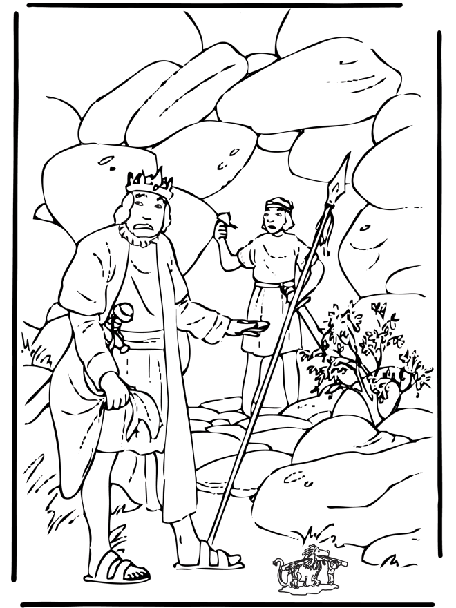 God Speaks To Samuel Coloring Page #3 God Speaks To Samuel Coloring Page #3