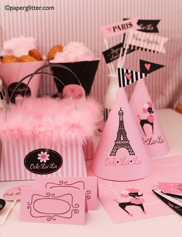 Paris Themed Birthday Party Supplies