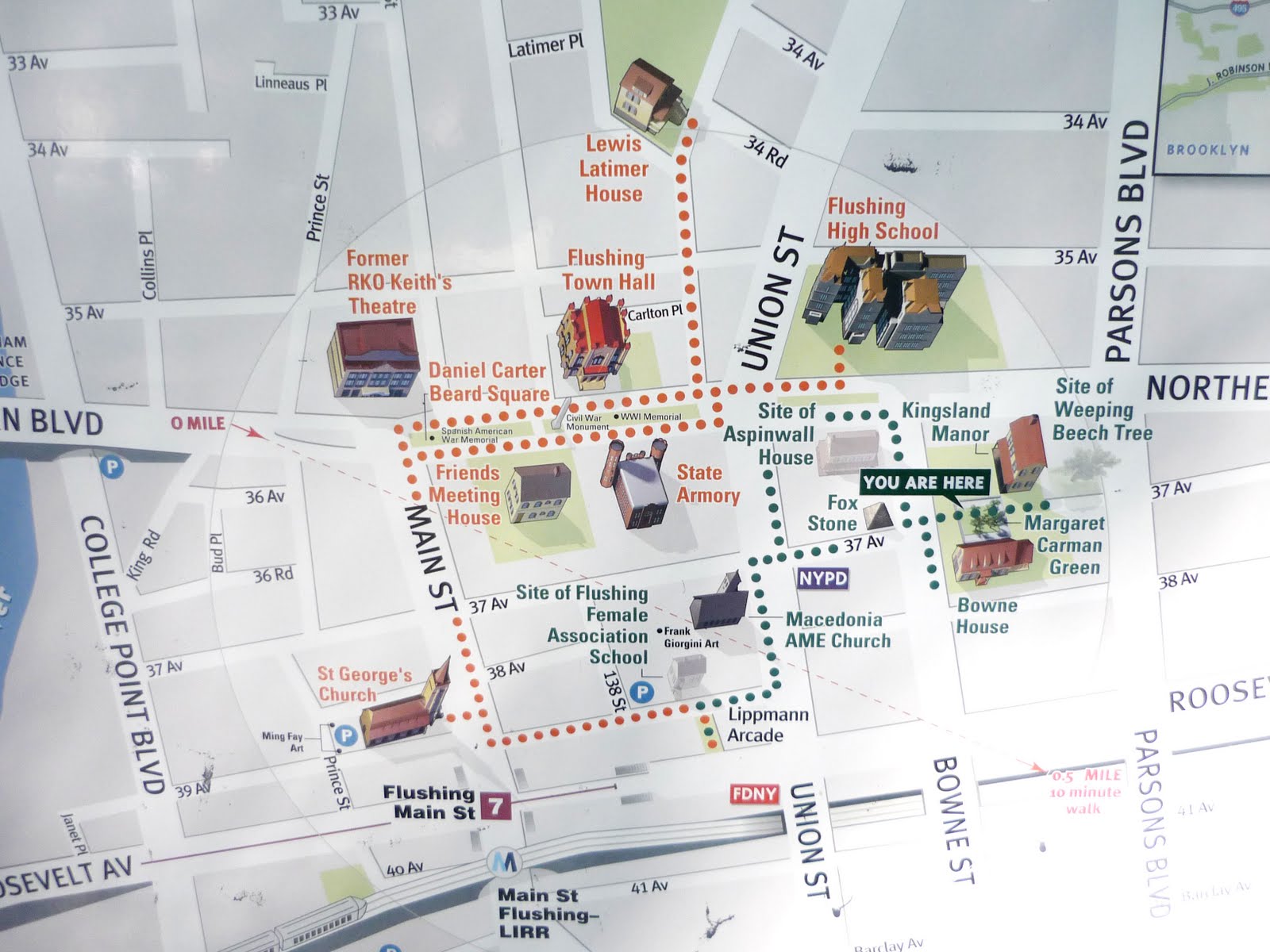 PlacePromo Flushing Freedom Trail, Flushing, New York