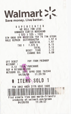 fake receipts for walmart with serial number
