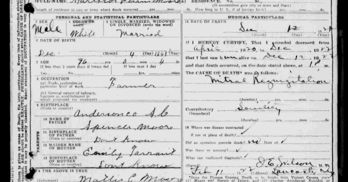 Greta&rsquo;s Genealogy Bog: Texas Death Certificate images at Family Search