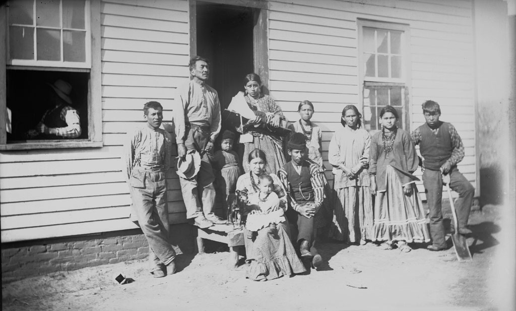 Amerindian Уинебаго (Winnebago historical photos)