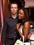 Jeff Feitjens and Aisha Tyler