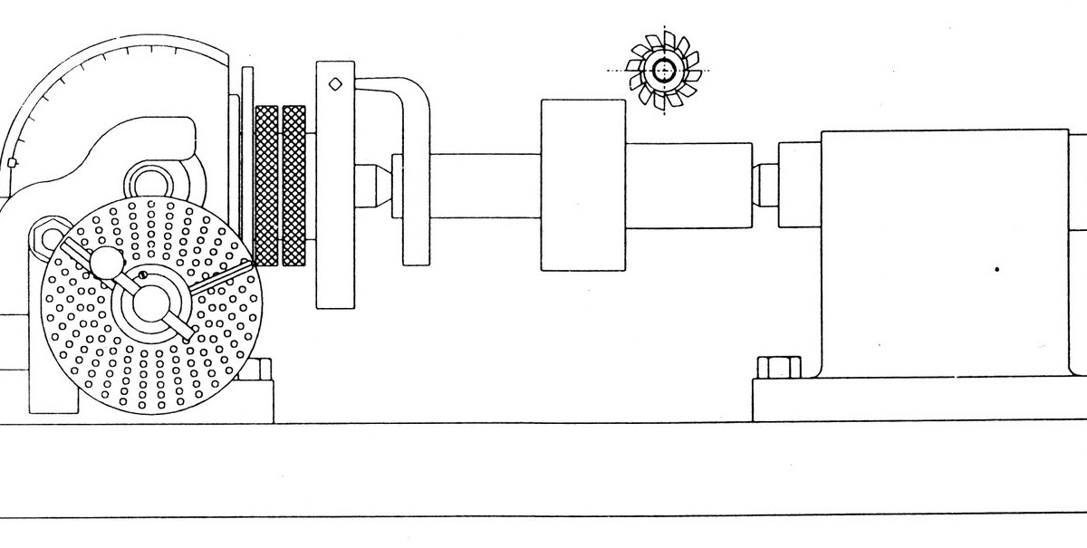 Gear Manufacturing (By Cutting) Milling Spur Gear on Milling Machine