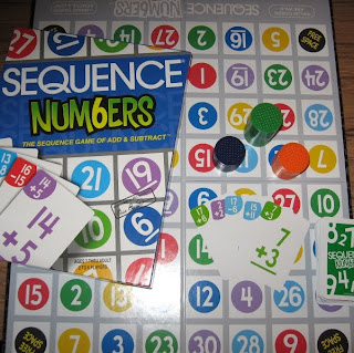 Sequence Numbers board game