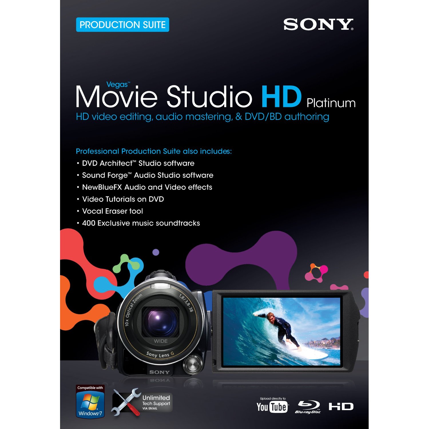 Sony vegas movie studio hd platinum production suite download