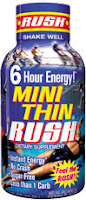 Mini Thin Rush - 6 Hour Energy Shot