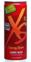 XS Cherry Blast Energy Drink