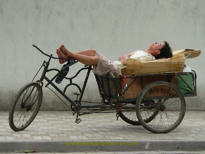 How to sleep in china people.
