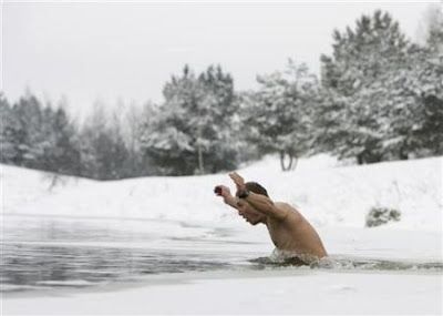 Icy dip
