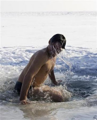 Icy dip