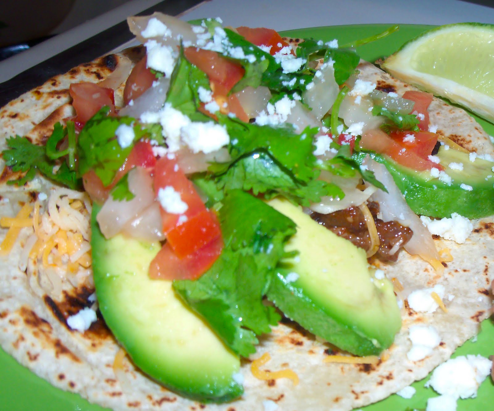 The Foodie Fixx Steak Tacos, Habanero & Mango Salsas, & Strawberry