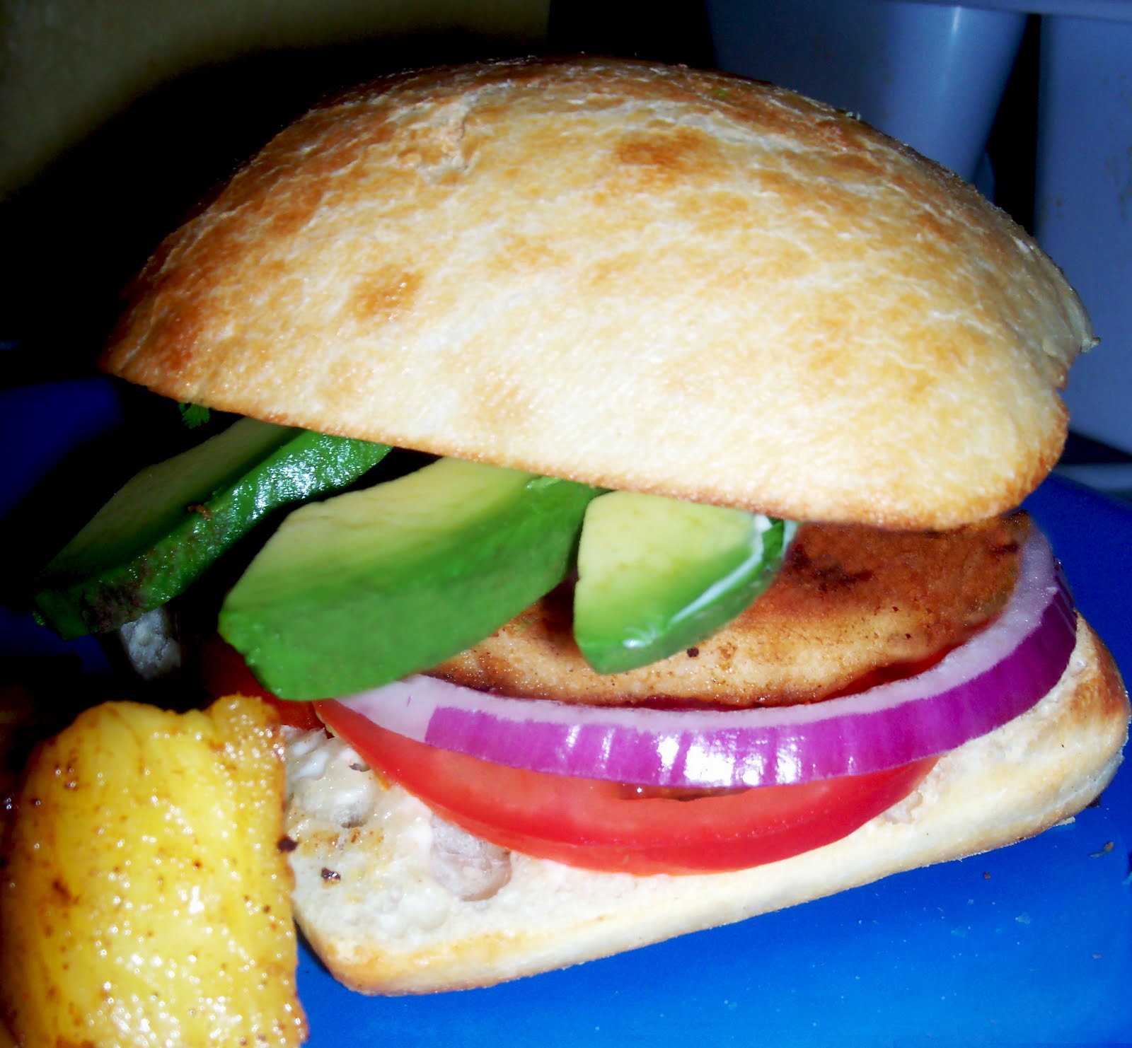 The Foodie Fixx MahiMahi Burgers with a CilantroGinger Aioli