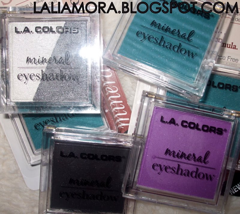. LA Colors Mineral Eyeshadow Review
