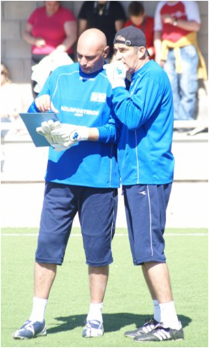 Con "Tubo" Fernandez (ex-cadiz c.f)