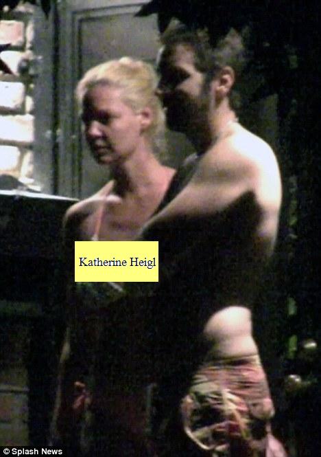 Hot tub high jinks: Katherine Heigl's sexy time with husband Josh Kelley brings the cops to her door